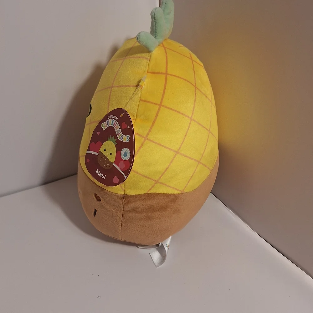 Squishmallow Maui the Chocolate Pineapple‎ Valentines Day 2025 NEW 10 inch FTM